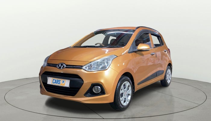 2016 Hyundai Grand i10 SPORTZ 1.2 KAPPA VTVT, Petrol, Manual, 53,865 km, Left Front Diagonal