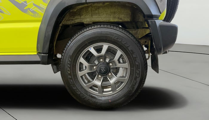 2025 Maruti JIMNY ALPHA ALL GRIP PRO AT, Petrol, Automatic, 6,267 km, Left Rear Wheel