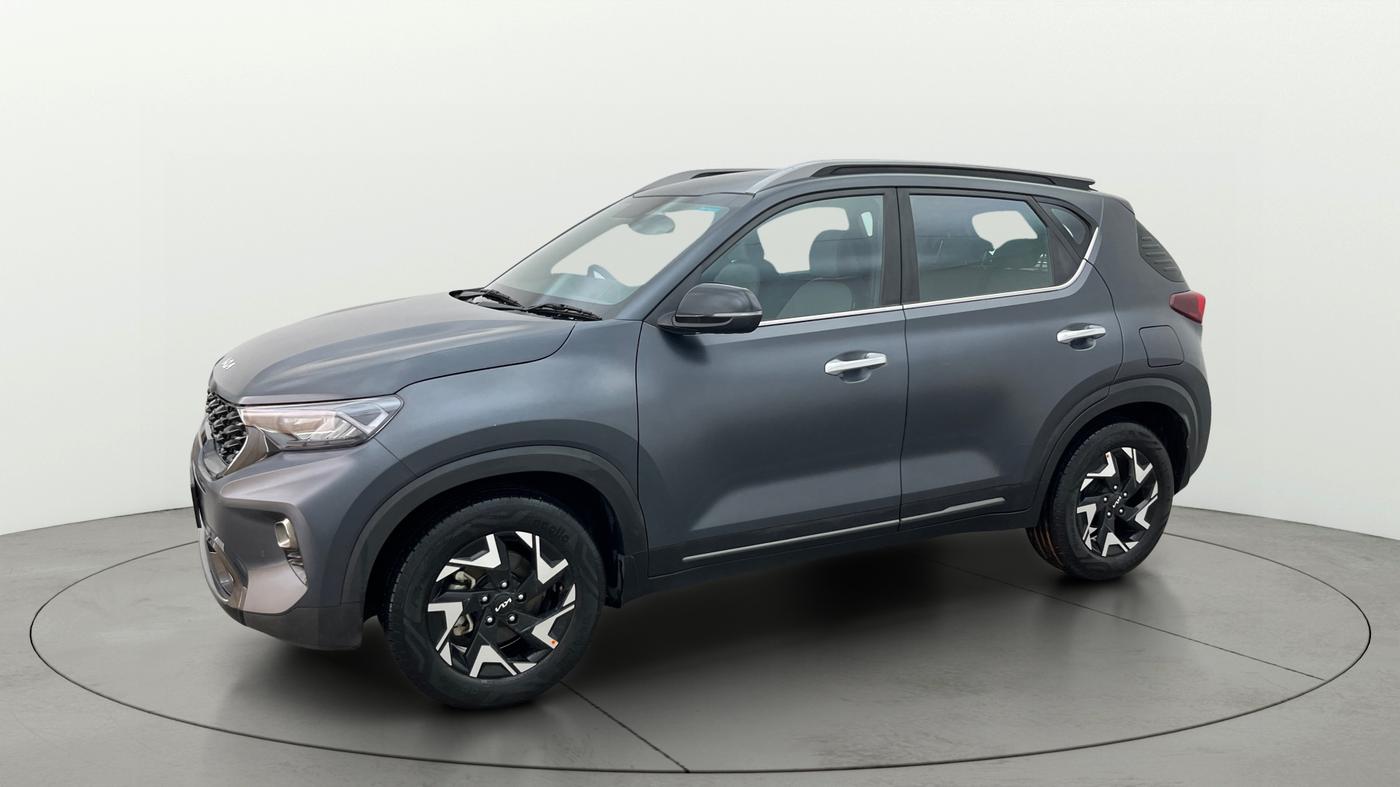 2023 KIA SONET X LINE 1.0 DCT, Petrol, Automatic, 2,955 km, Left Front Diagonal