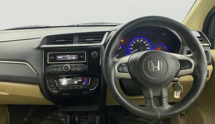 2017 Honda Amaze 1.2L I-VTEC S, CNG, Manual, 1,18,320 km, Steering Wheel Close Up