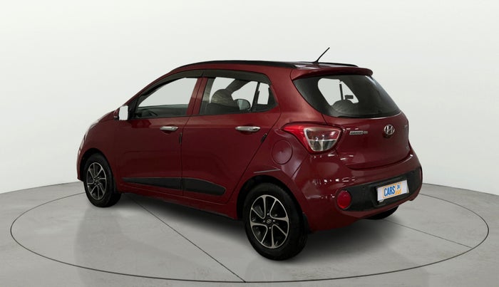2018 Hyundai Grand i10 SPORTZ (O) AT 1.2 KAPPA VTVT, CNG, Automatic, 48,072 km, Left Back Diagonal