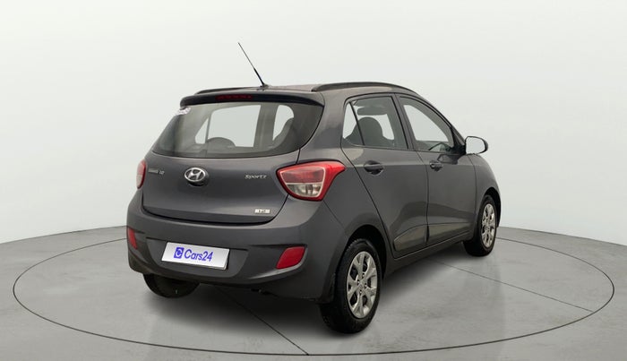 2016 Hyundai Grand i10 SPORTZ 1.2 KAPPA VTVT, Petrol, Manual, 94,768 km, Right Back Diagonal
