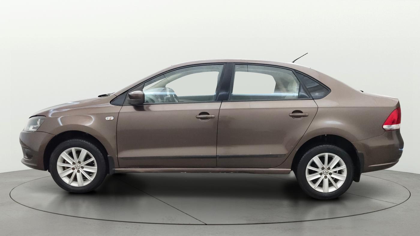 2014 Volkswagen Vento HIGHLINE PETROL AT, Petrol, Automatic, 92,363 km, Left Side