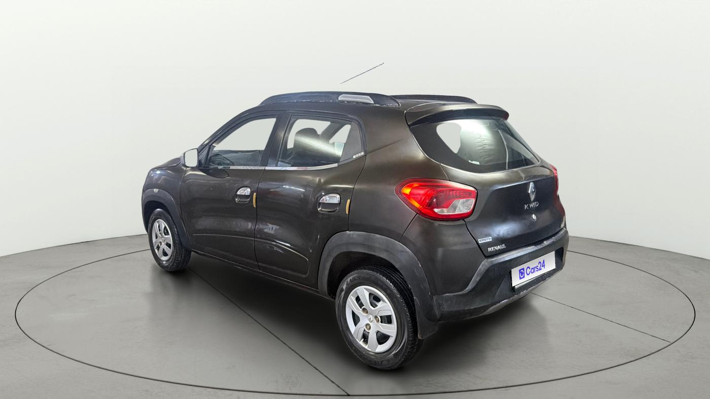 2019 Renault Kwid RXT 1.0 AMT (O), Petrol, Automatic, 62,978 km, Left Back Diagonal