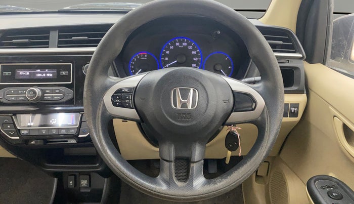2018 Honda Amaze 1.2L I-VTEC S OPT, Petrol, Manual, 1,03,923 km, Steering Wheel Close Up