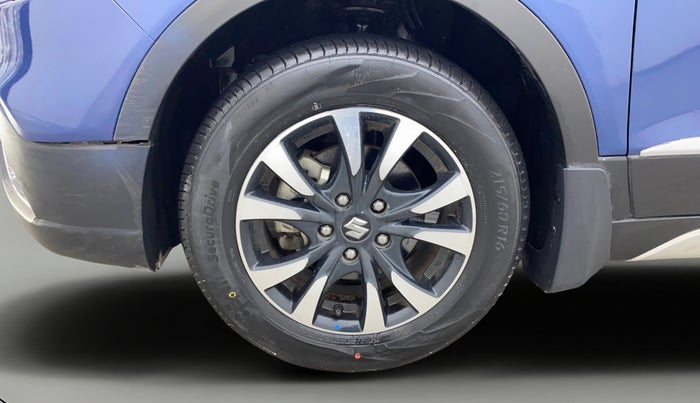 2021 Maruti S Cross ZETA 1.5, Petrol, Manual, 38,329 km, Left Front Wheel