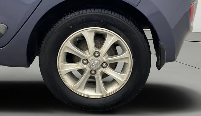 2014 Hyundai Grand i10 ASTA AT 1.2 KAPPA VTVT, Petrol, Automatic, 47,734 km, Left Rear Wheel