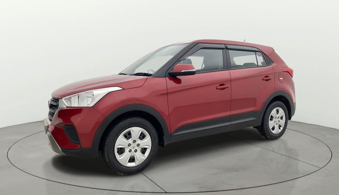 2019 Hyundai Creta E PLUS 1.6 PETROL, Petrol, Manual, 45,377 km, Left Front Diagonal