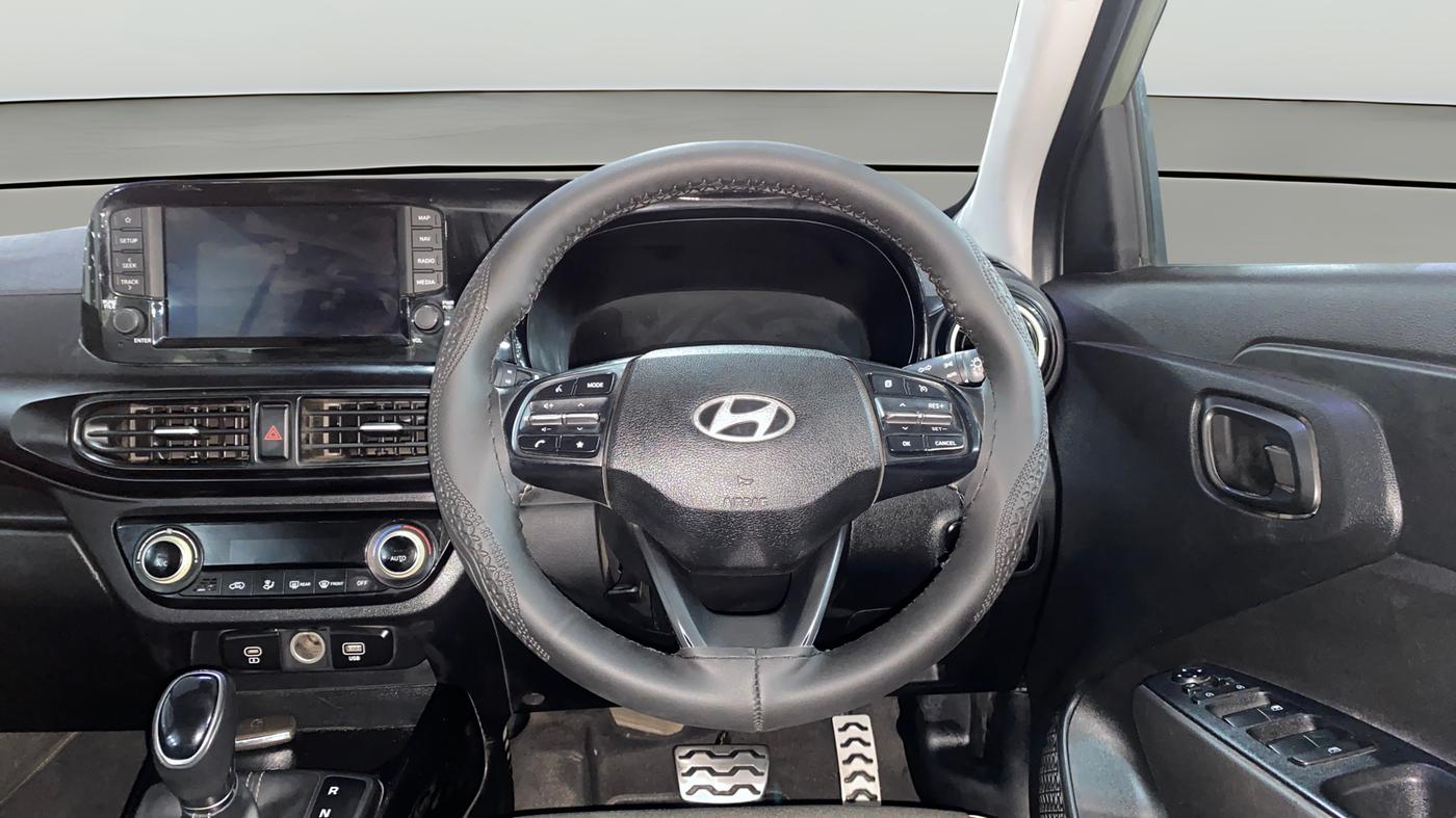 2023 Hyundai EXTER SX(O) CONNECT 1.2 AMT, Petrol, Automatic, 19,232 km, Steering Wheel Close Up