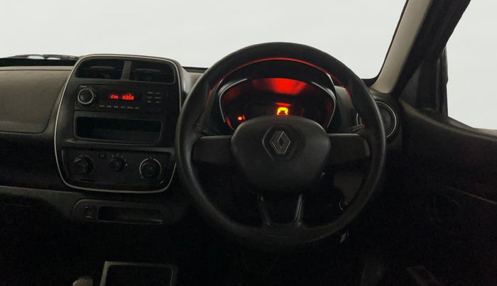 2017 Renault Kwid RXL, Petrol, Manual, 86,916 km, Steering Wheel Close Up