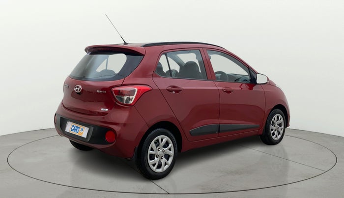 2019 Hyundai Grand i10 SPORTZ 1.2 KAPPA VTVT, Petrol, Manual, 20,709 km, Right Back Diagonal