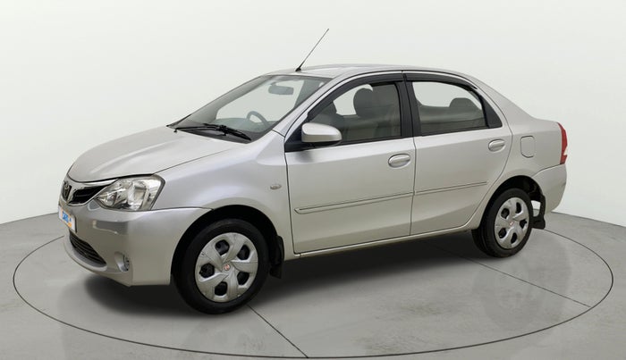2013 Toyota Etios G, Petrol, Manual, 1,16,531 km, Left Front Diagonal