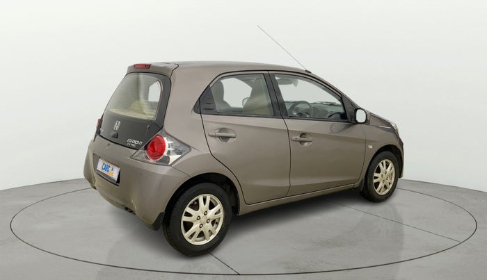 2013 Honda Brio V MT, Petrol, Manual, 22,673 km, Right Back Diagonal