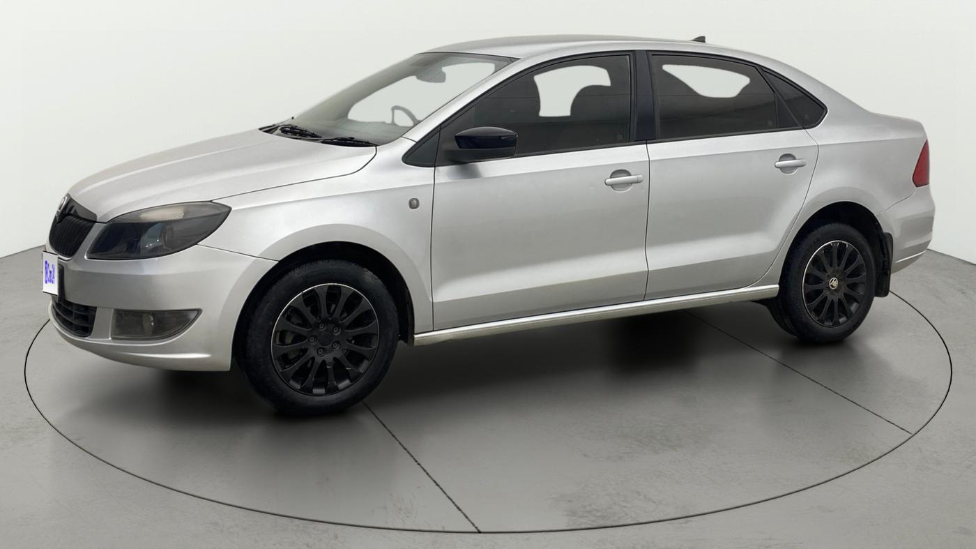 2015 Skoda Rapid 1.5 TDI CR ELEGANCE AT, Diesel, Automatic, 53,592 km, Left Front Diagonal