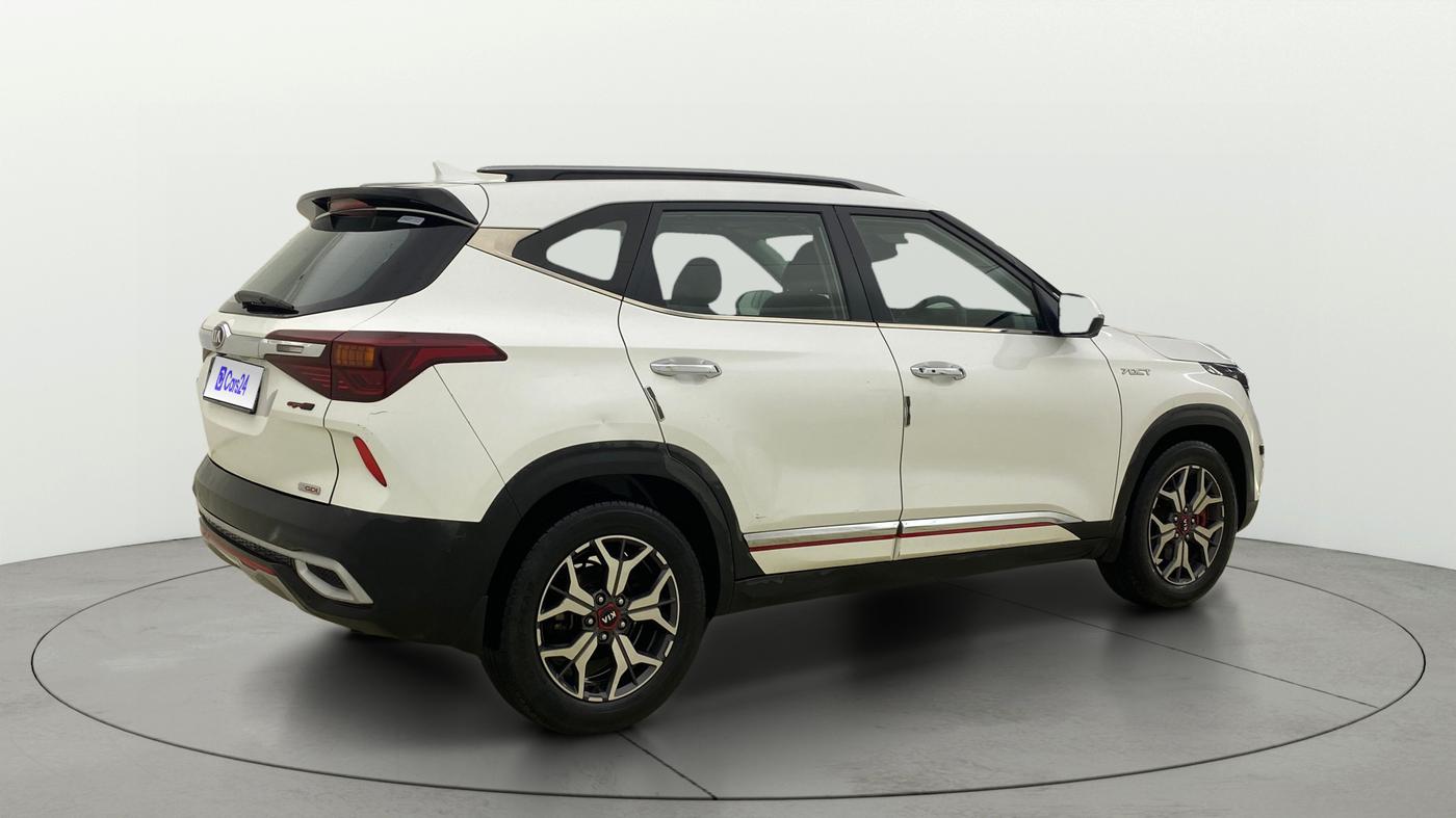 2020 KIA SELTOS GTX PLUS DCT 1.4 PETROL, Petrol, Automatic, 91,742 km, Right Back Diagonal