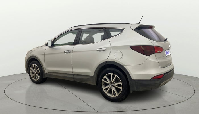 2015 Hyundai Santa Fe 4 WD AT, Diesel, Automatic, 1,28,045 km, Left Back Diagonal