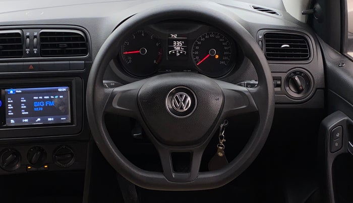 2019 Volkswagen Polo TRENDLINE 1.0L, Petrol, Manual, 75,876 km, Steering Wheel Close Up