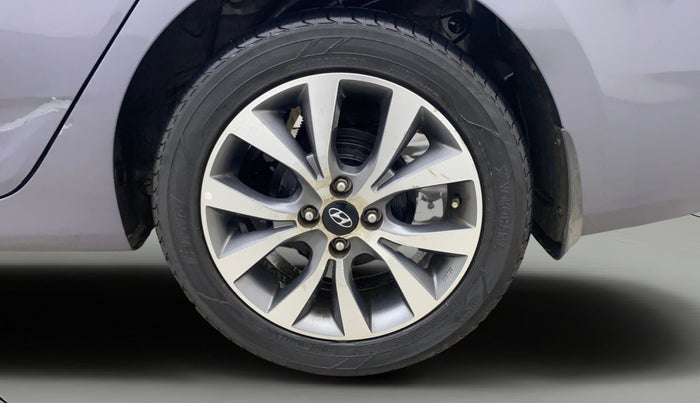 2016 Hyundai Verna 1.6 VTVT SX, Petrol, Manual, 64,510 km, Left Rear Wheel