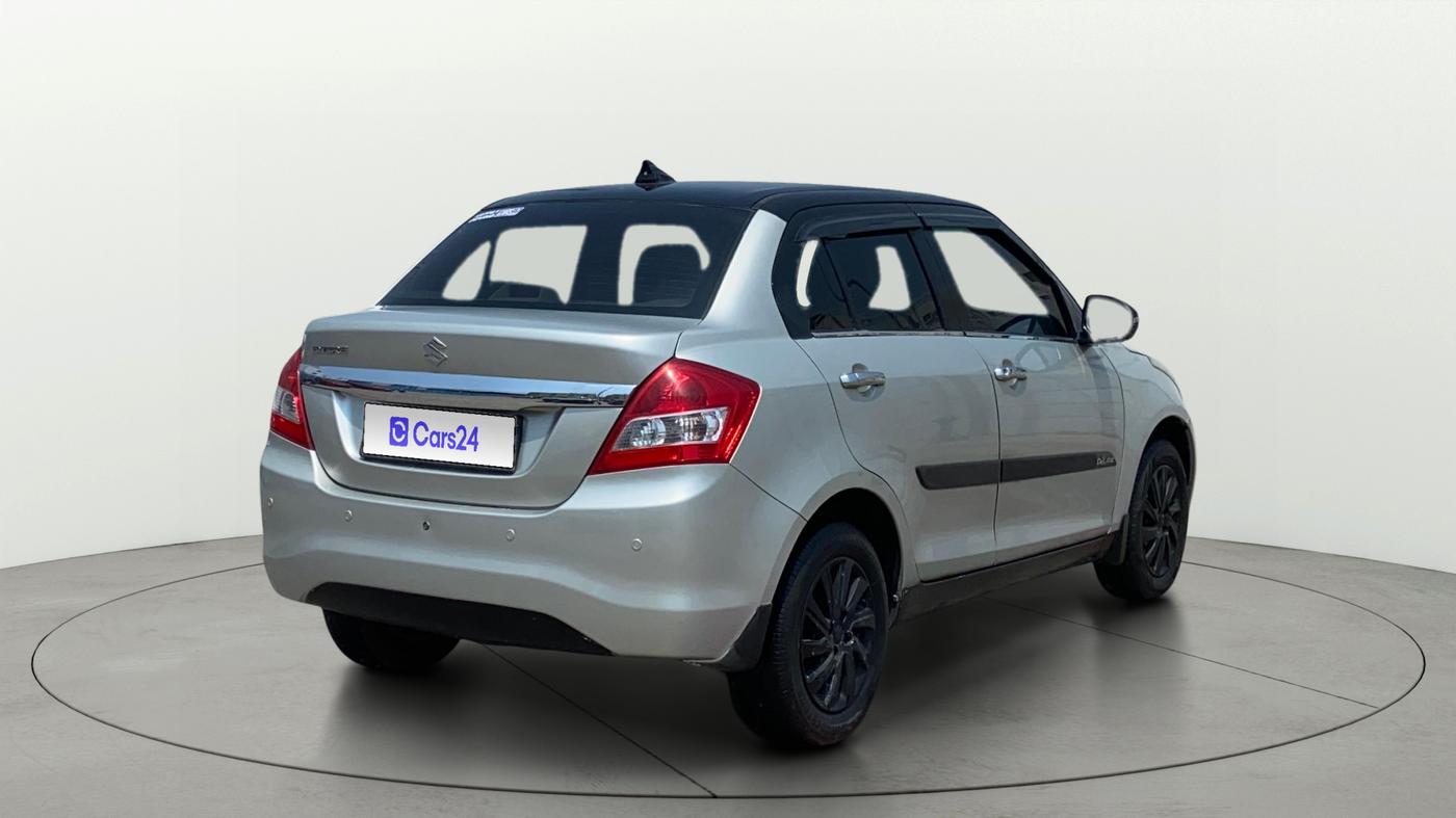 2015 Maruti Swift Dzire ZXI, Petrol, Manual, 76,554 km, Right Back Diagonal