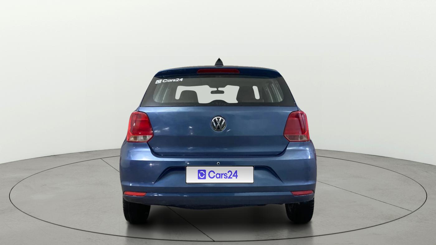 2016 Volkswagen Polo TRENDLINE 1.2L PETROL, Petrol, Manual, 1,00,319 km, Back/Rear