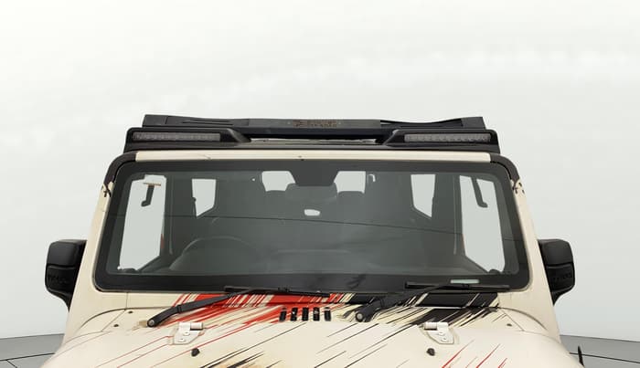 2023 Mahindra Thar LX P 2WD AT HT, Petrol, Automatic, 31,585 km, Front Windshield