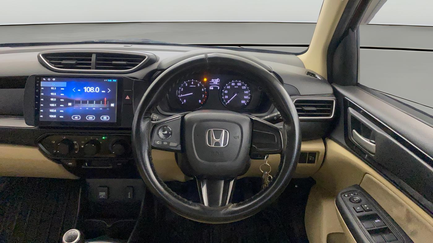 2019 Honda Amaze 1.2L I-VTEC S, Petrol, Manual, 47,300 km, Steering Wheel Close Up