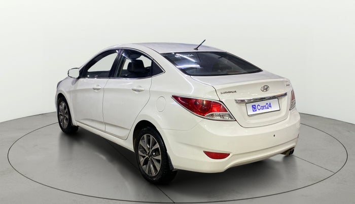 2014 Hyundai Verna FLUIDIC 1.6 CRDI SX, Diesel, Manual, 1,11,484 km, Left Back Diagonal