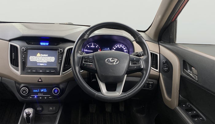 2017 Hyundai Creta SX (O) 1.6 DIESEL, Diesel, Manual, 1,04,813 km, Steering Wheel Close Up