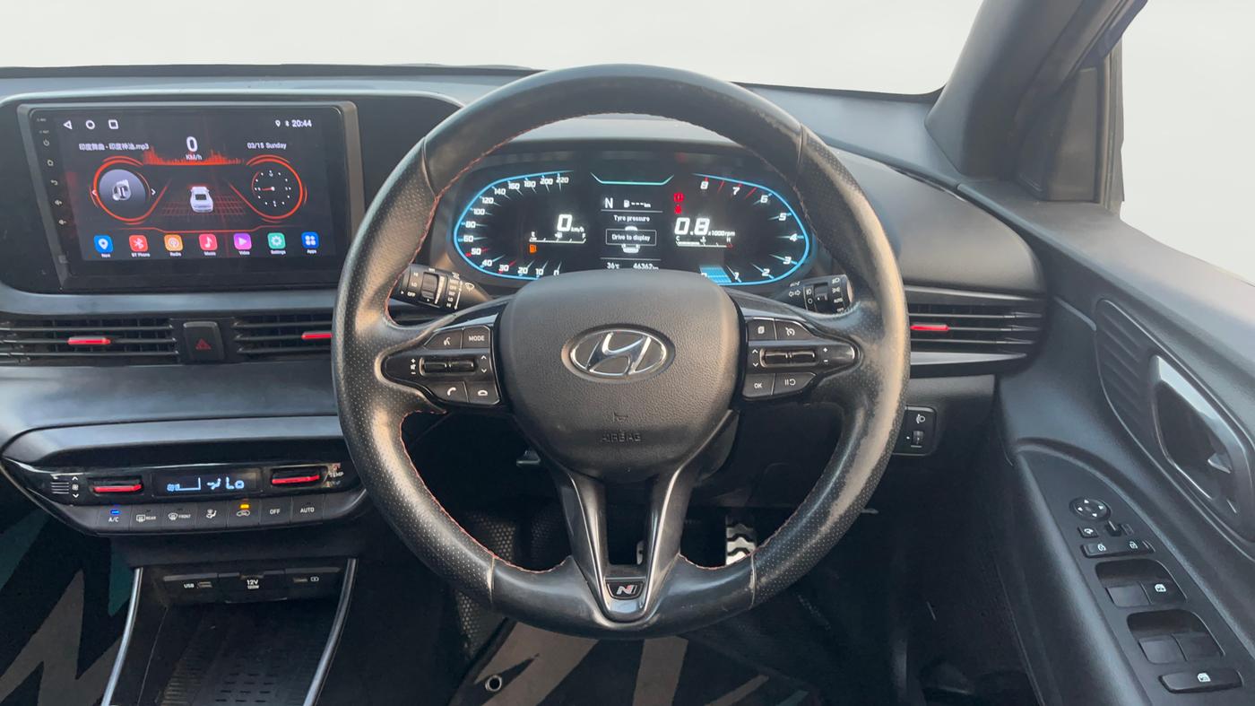 2021 Hyundai NEW I20 N LINE N8 1.0 TURBO GDI IMT, Petrol, Manual, 46,346 km, Steering Wheel Close Up