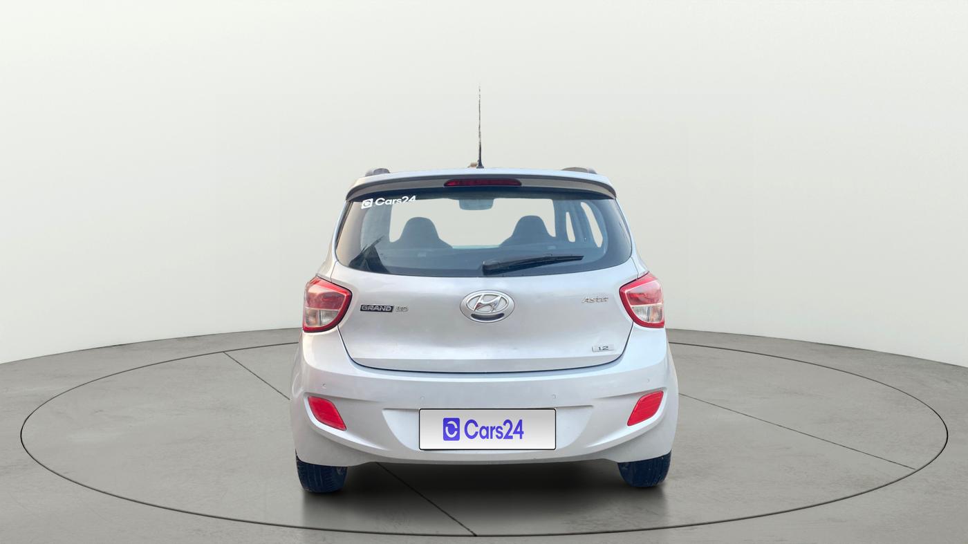 2016 Hyundai Grand i10 ASTA (O) 1.2 KAPPA VTVT, Petrol, Manual, 76,617 km, Back/Rear