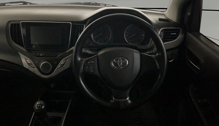 2019 Toyota Glanza G, Petrol, Manual, 54,811 km, Steering Wheel Close Up