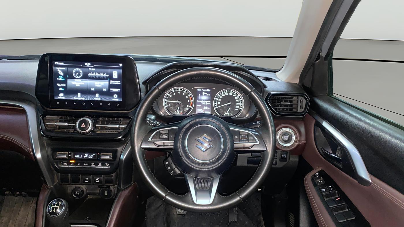 2022 Maruti Grand Vitara ALPHA SMART HYBRID, Petrol, Manual, 38,356 km, Steering Wheel Close Up