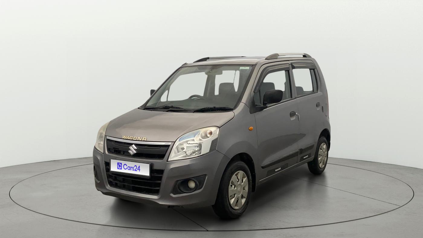 2017 Maruti Wagon R 1.0 LXI, Petrol, Manual, 53,872 km, Left Front Diagonal