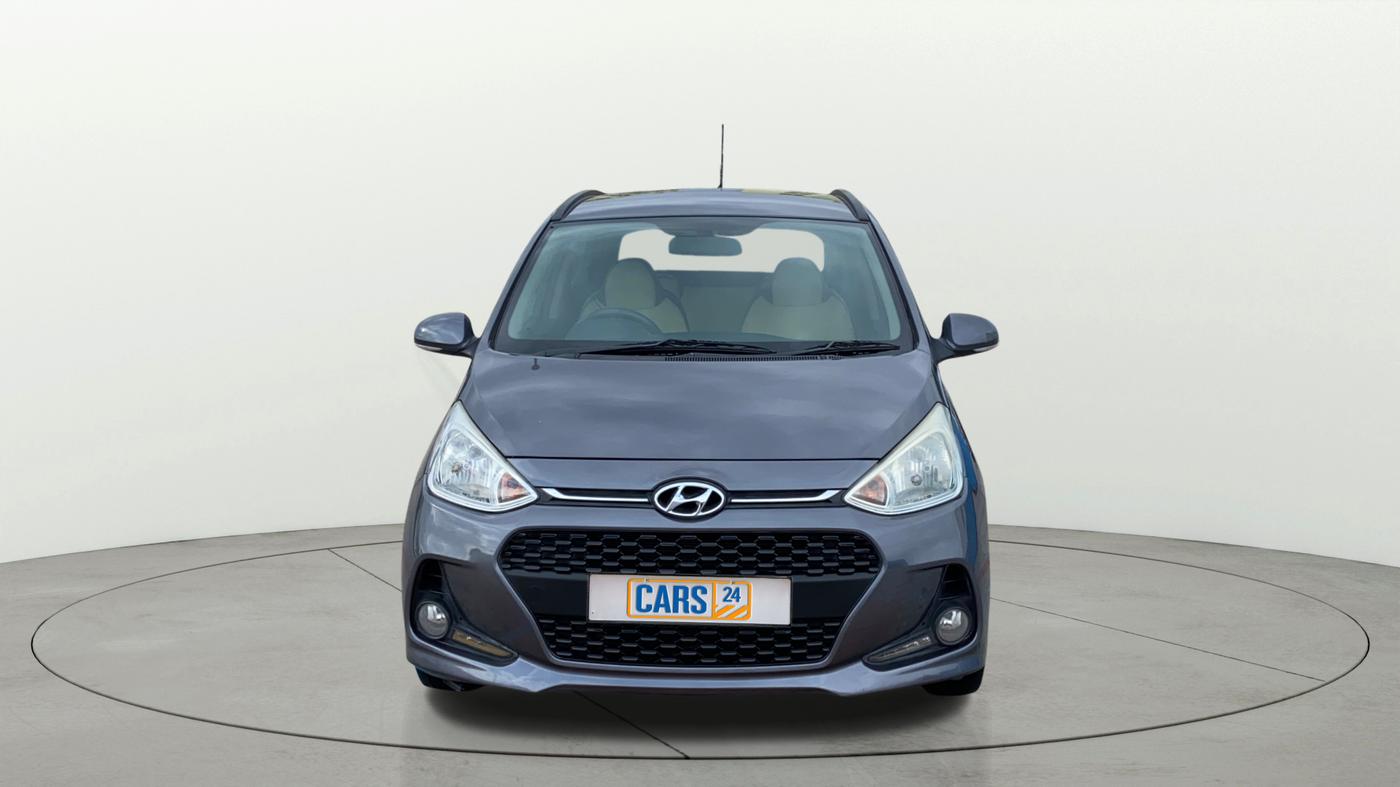 2019 Hyundai Grand i10 SPORTZ 1.2 KAPPA VTVT, Petrol, Manual, 52,281 km, Front