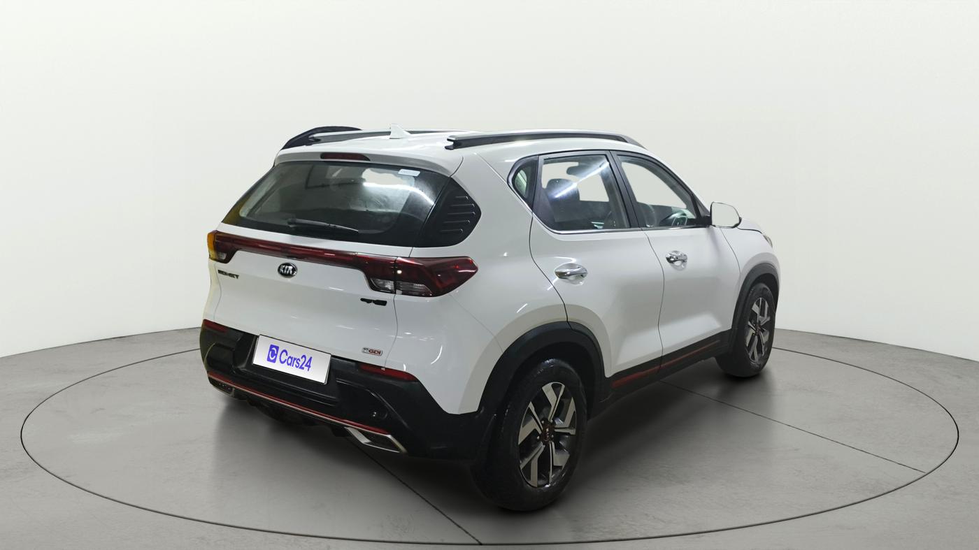 2021 KIA SONET GTX PLUS 1.0 IMT, Petrol, Manual, 26,813 km, Right Back Diagonal