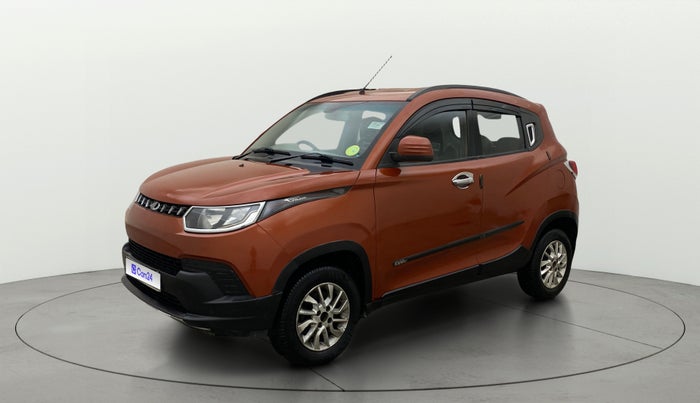 2017 Mahindra Kuv100 K6 PLUS 6 STR, Petrol, Manual, 63,581 km, Left Front Diagonal