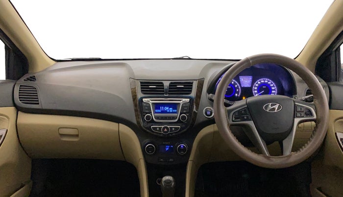 2015 Hyundai Verna FLUIDIC 4S 1.6 VTVT S(O), Petrol, Manual, 59,569 km, Dashboard