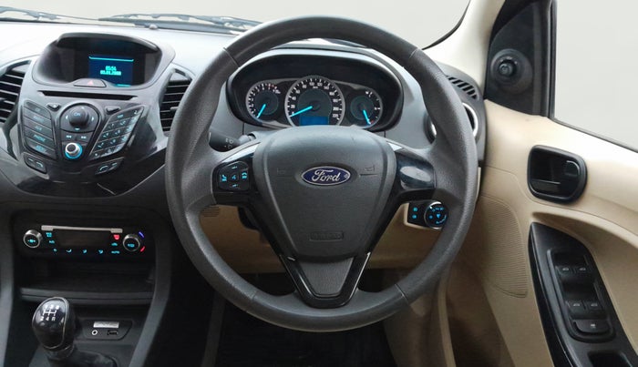2015 Ford Figo Aspire TITANIUM 1.2 PETROL, Petrol, Manual, 38,446 km, Steering Wheel Close Up
