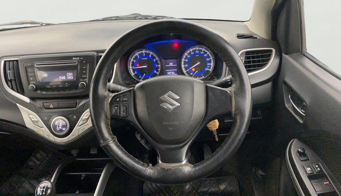 2017 Maruti Baleno DELTA PETROL 1.2, Petrol, Manual, 42,373 km, Steering Wheel Close Up