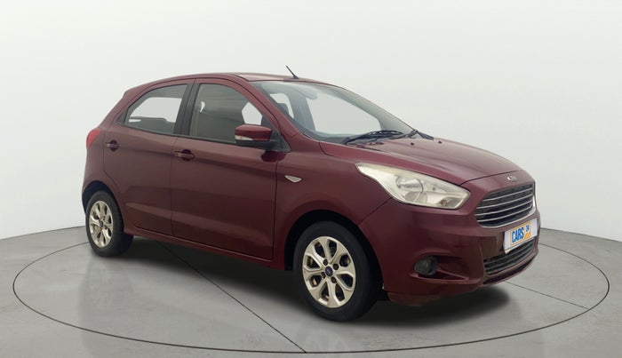2016 Ford New Figo TITANIUM 1.2 PETROL MT, Petrol, Manual, 57,327 km, Right Front Diagonal