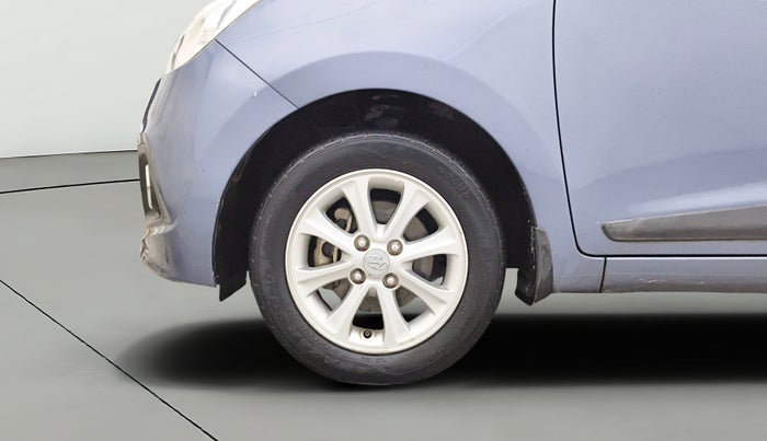 2017 Hyundai Grand i10 ASTA AT 1.2 KAPPA VTVT, Petrol, Automatic, 37,468 km, Left Front Wheel