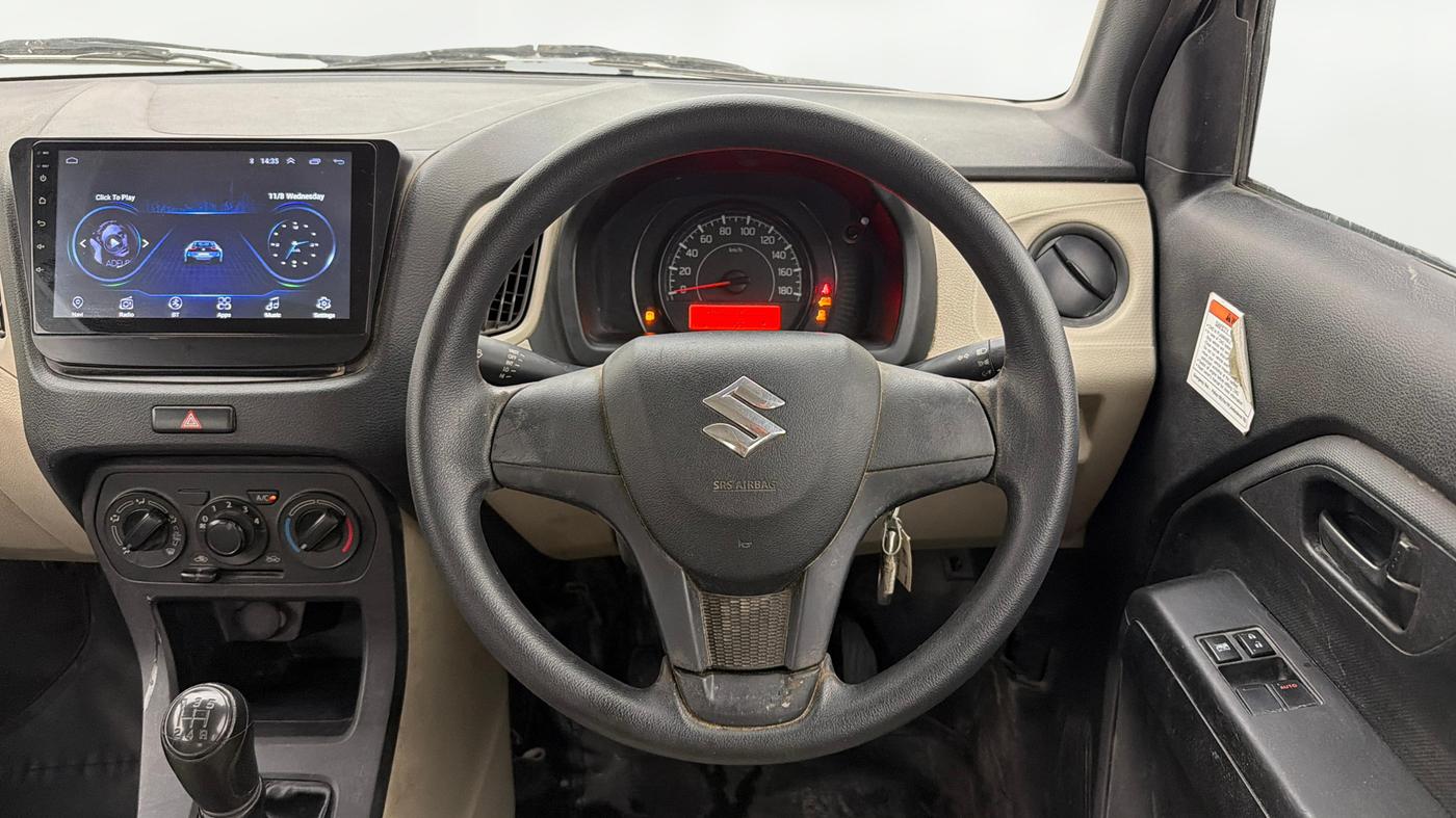 2019 Maruti New Wagon-R LXI CNG 1.0, CNG, Manual, 1,11,144 km, Steering Wheel Close Up