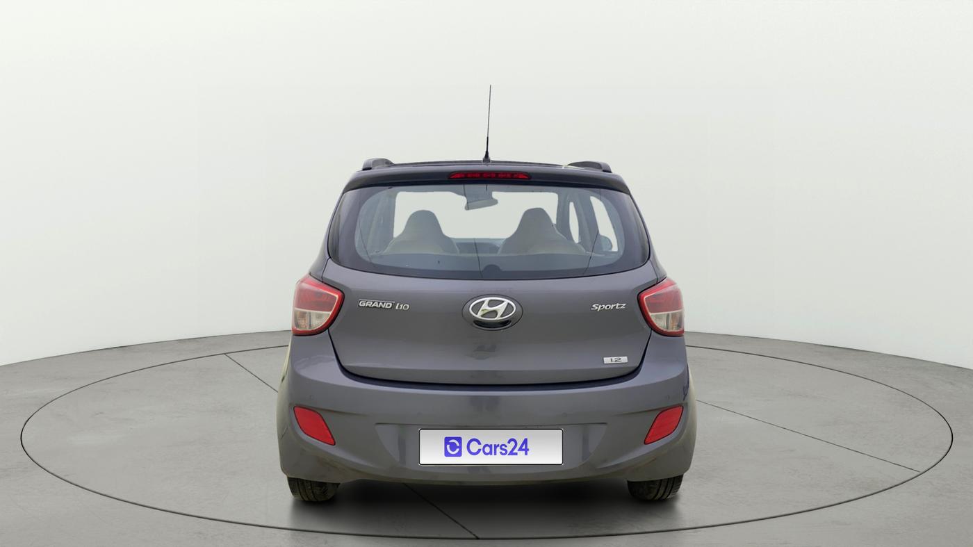2016 Hyundai Grand i10 SPORTZ 1.2 KAPPA VTVT, Petrol, Manual, 83,872 km, Back/Rear