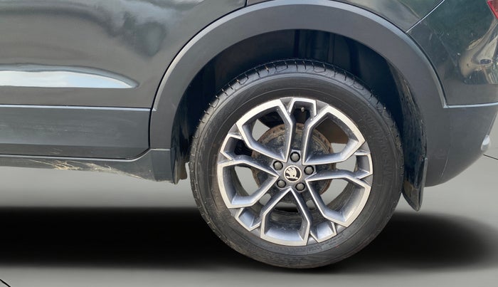 2021 Skoda KUSHAQ STYLE 1.0L TSI MT, Petrol, Manual, 1,20,694 km, Left Rear Wheel