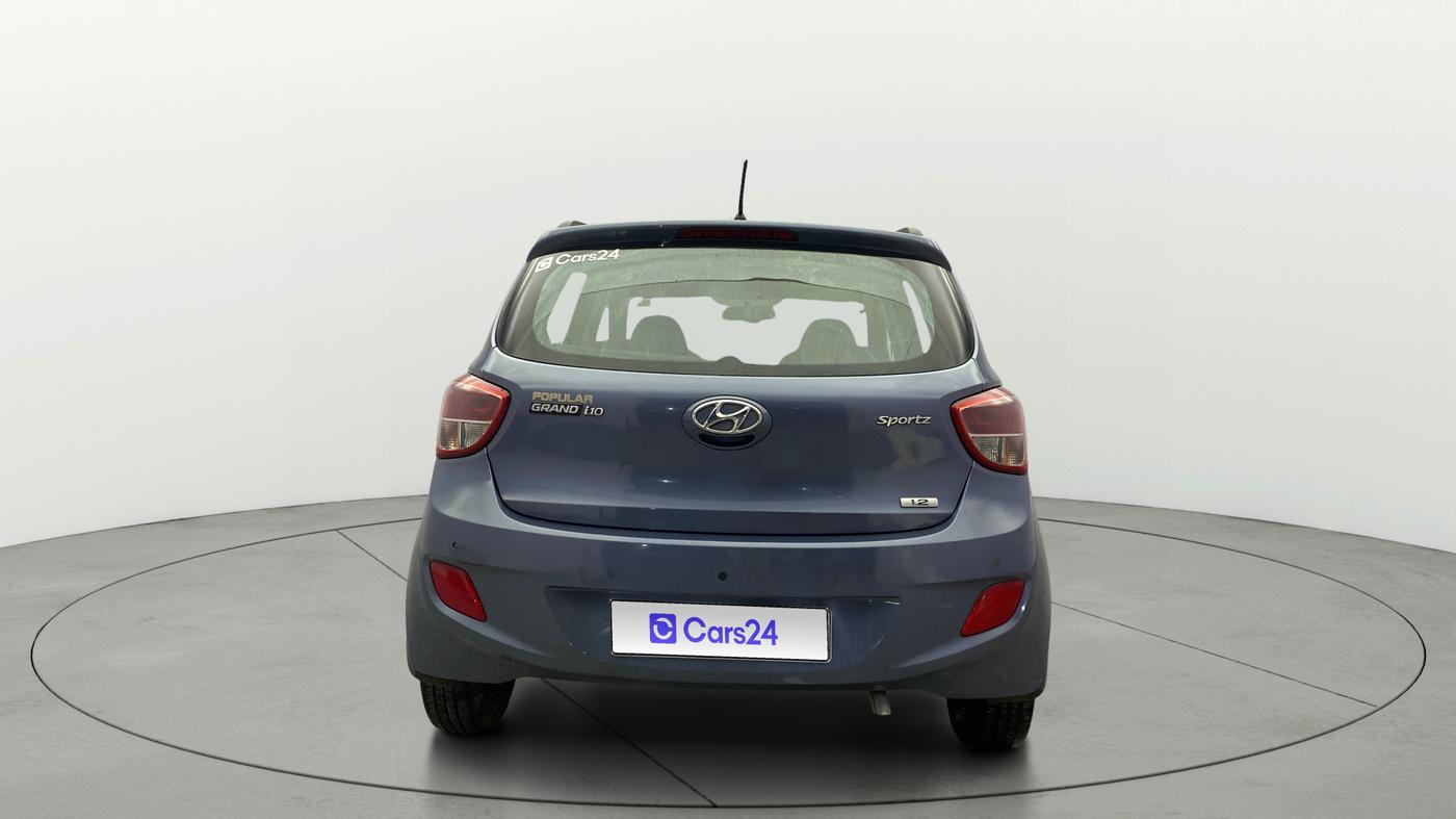 2013 Hyundai Grand i10 SPORTZ 1.2 KAPPA VTVT, Petrol, Manual, 81,396 km, Back/Rear