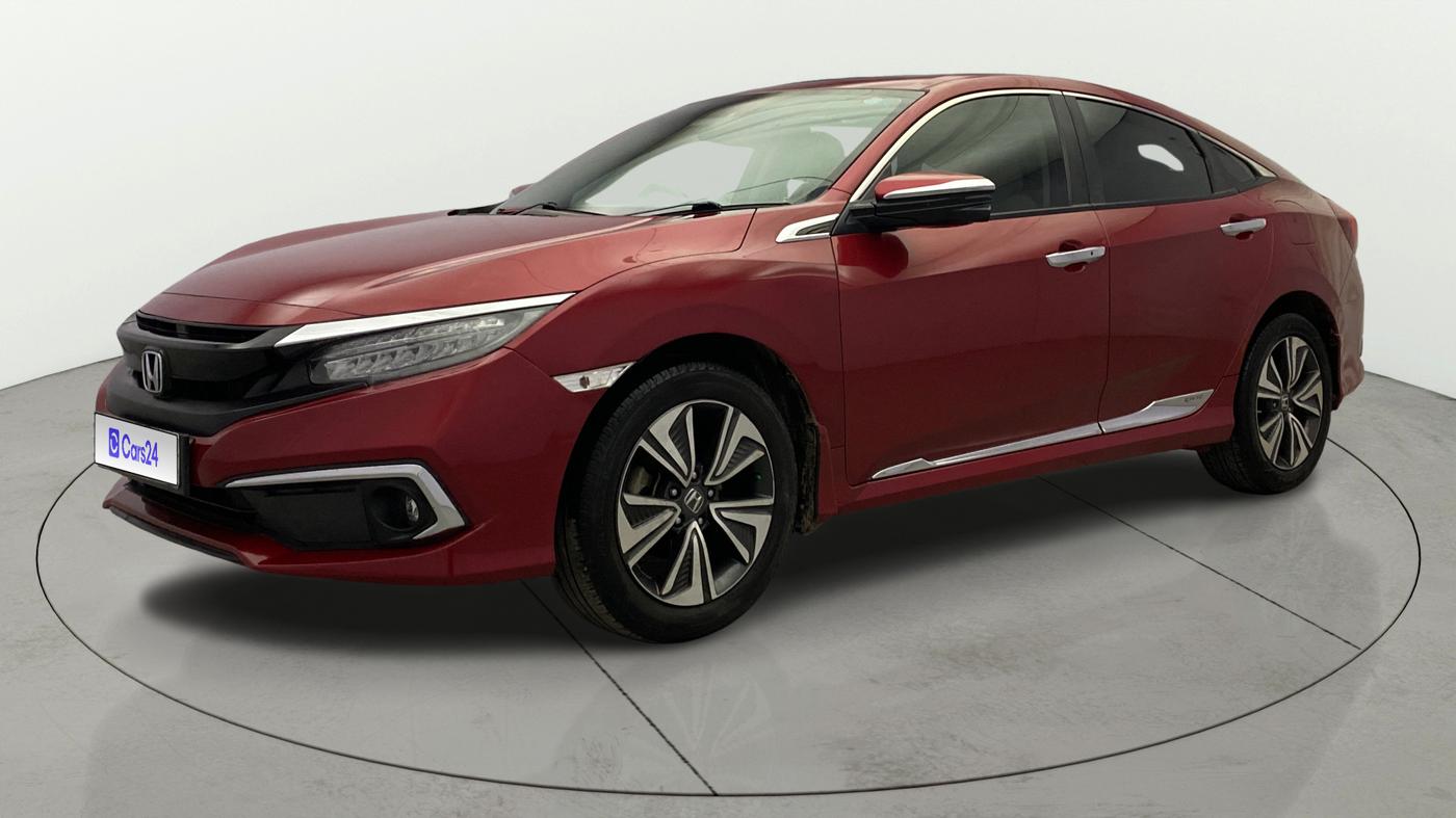 2019 Honda Civic 1.8L I-VTEC ZX CVT, Petrol, Automatic, 1,29,033 km, Left Front Diagonal