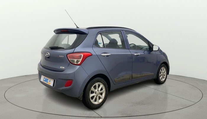2016 Hyundai Grand i10 ASTA AT 1.2 KAPPA VTVT, Petrol, Automatic, 34,735 km, Right Back Diagonal
