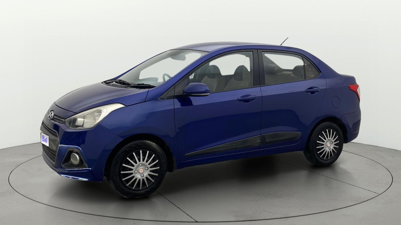 2015 Hyundai Xcent S 1.1 CRDI, Diesel, Manual, 1,18,988 km, Left Front Diagonal