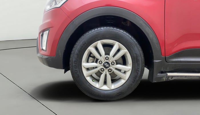 2017 Hyundai Creta SX PLUS 1.6 PETROL, Petrol, Manual, 19,536 km, Left Front Wheel