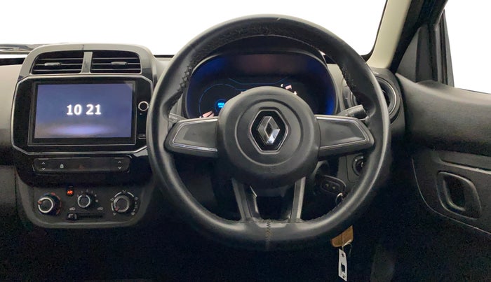 2022 Renault Kwid RXT 1.0 AMT, Petrol, Automatic, 11,416 km, Steering Wheel Close Up